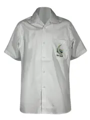 Snr Boys SS White Shirt