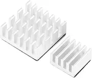 Aluminum Heat Sink CPU Cooler with Adhesive 10 Set for 2/3/4B