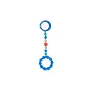 Nuby - Tag A Long Teether Blue