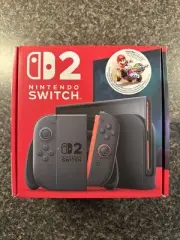 New Nintendo Switch 2 Video Game Console System w/ Mario Kart World Bundle