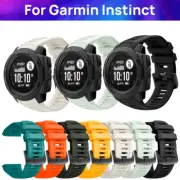 For Garmin Instinct 3 2 2S Solar Sports Tactical Silicone Band Replacement Strap