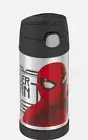 New Thermos FUNtainer Vacuum Insulated Insulated Straw Bottle Spider-Man - 12oz