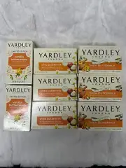 6 Yardley London Oatmeal & Almond Moisturizing Bath Soap plus 2 bars vanilla …