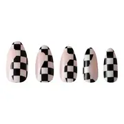 [PAINTLAB] Checkmate Press On Nails