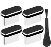 Dust Plug Brush, Phone Port Cover, Charging Dust Plug, Anti-Loss Function, Convenient Port Access, 6.5 Cm, for Smartphones