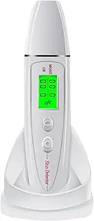 Portable Digital Skin Analyzer with LCD Display - Moisture, Oil, and Facial Skin Tester Pen for Home and Beauty Salon Use