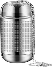 Tea Infuser - Stainless Steel Fine Mesh Tea Steeper - Colanders & Food Strainers for Brewing Making Steeping Outdoor Travel Home Camping