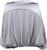 HANABASS Mosquito Net Cover for Strollers Cradles and Car Seats Elasticized Edging for Insect Protection for Black Mesh Bug Netting