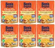 Ben's Original Ready Rice Creamy Four Cheese 6 Pack