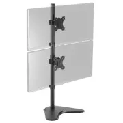 Dual Monitor Desk Stand for 34 Inch Ultrawide Screens Free-Standing