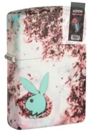 Zippo 48379 540 DESIGN PLAYBOY BUNNY HEAD Lighter + FLINT PACK