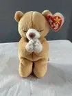 TY Beanie Baby Hope the Praying Bear **RARE** Retired with Errors