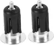1 Pair Lightweight Aluminum Alloy Handlebar End Caps Motorcycle Handlebar Plug Modification Parts