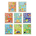 全新清倉品-BIG STICKERS FOR LITTLE PEOPLE ★ 8本一套