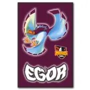 Manly Sea Eagles NRL Team Mascot Magnet - Egor