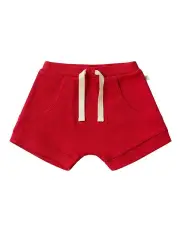[Snuggle Hunny] Organic Shorts in Red