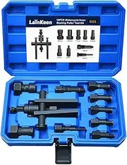 LainKeen 10 Piece Motorcycle Blind Internal Inner Insert Inside Bearing Extractor Puller Tool Kit Motorcycle Inner Bearing Removal Tool Set 8-25MM