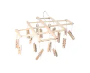 Bamboo Clothes Drying Rack Underwear Drying Rack Sock Drying Rack Bamboo Hanging Drying Rack