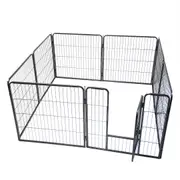 YES4PETS 80 cm Heavy Duty Pet Dog Cat Puppy Rabbit Exercise Playpen Fence