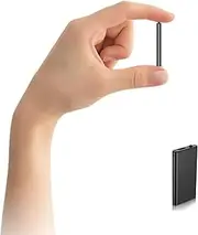 Only 0.19 inches thick,Mini Voice Activated Recorder,Digital Audio Recorder,Small Listening Device,Micro dictaphone,STTWUNAKE