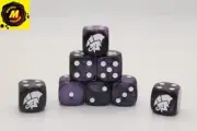 40k - Xenos, Tyranids, Alien, Purple/black, Round (x25) - #60828 - Tyranids