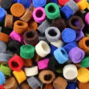 Felt for accordion buttons 15mm (15 pcs)