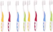 Healvian 8 Pcs Bristle Toothbrushes Tongue Toothbrush Anti-slip Toothbrushes Toothbrush Toothbrushes Toothbrushes Soft Bristle Toothbrush Child Toothbrush Oral