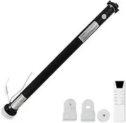 Blindsmart Rechargeable Tuya Zigbee Roller Blinds Motor for 38mm Tube, Motorized Window Shades Automatic Blinds Curtain Opener APP Control, Zigbee Hub Required (with 9-Channel Remote)