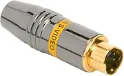 Neotech Origin High End S-Video Plug 2x5mm Entry DIY Cable