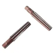 (MT3)2PCS Rough Fine Morse Taper Reamer High Carbon Steel Straight Shank