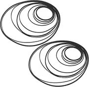 WHAMVOX Cassette Player Belts Pcs Rubber Maintenance Belts for Tape Recorders Players
