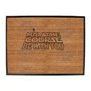 Golf Oob May The Course Be With You - Funny Novelty Doormat Man Cave Floor mat