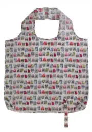NEW Reusable Grocery Shopping Tote Bag Owls
