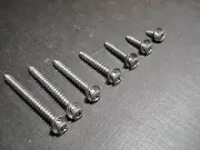 70 pcs Ford #8 with #6 phillips oval head stainless trim screw washer assortment (for: Lincoln)