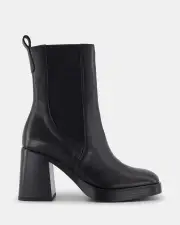 Shelly Shen Sims/Black Womens Boots 42