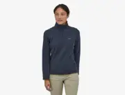 Patagonia Micro D 1/4 Zip Fleece Nena Jacket New Navy 26278-NENA Women’s Size XS