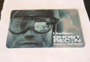 Tom Clancy's Ghost Recon Advanced Warfighter Lenticular Card
