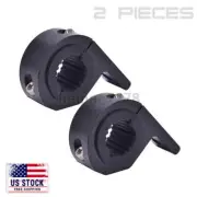 2X Mount Bracket Holder Clamp Fog Spot Light Roll Cage Bull Bar Motorcycle ATV