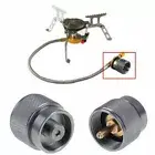 1LB Propane Tank Gas Cylinder Bottle Refill Adapter BBQ Stove Coupler Camping