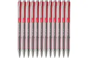 Pilot Better Retractable BP-145 Ballpoint Pen 0.7mm Fine Red Box 12