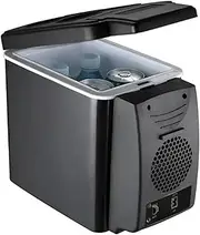 6L 12V Electric Car Portable Ice Box Mini Portable Fridge Freezer Vehicle Refrigeration And(A)