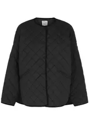 Tot�me Black Quilted Shell Jacket - XS XS