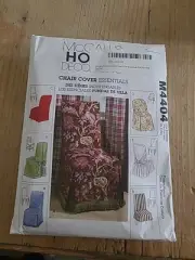 McCall's Home CHAIR COVER ESSENTIALS Sewing Patterns M4404 UNCUT 6 Styles
