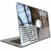 Romans 12:1 Bible Verse Macbook Air or Macbook Pro Skin - FREE SHIPPING