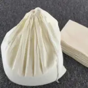 Cheesecloth Bag Cotton Reusable Yogurt Coffee Strainer Filter Soybean Drawstring