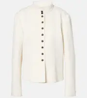 [Loro Piana] Loro Piana Arsa cotton-blend jacket AU 18 white