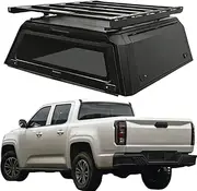 ATATNK 4x4 Offroad Aluminum Hardtop Canopy Truck Camper Shell for Sale Truck Tonneau Cover Seal Truck Canopy Truck Cap Compatible for JMC Grand Avenue