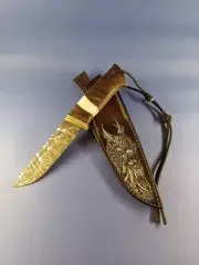 knife handmade assistant "PRISPNYK". N690 steel, 60-61hrc.
