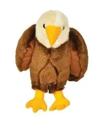 在飛比找Yahoo!奇摩拍賣優惠-8039A 歐洲進口 限量品 老鷹娃娃動物帥氣老鷹鳥類絨毛玩