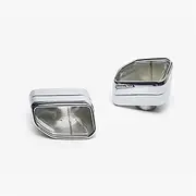 Exhaust Tail Pipe, For B&MW X3 X4 G01 2019 2020 X Series Car Exhaust Tip 304 Stainless Steel Square Pipe Muffler 1 Pair